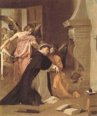 Diego Velazquez The Temptation of St Thomas Aquinas (df01) France oil painting art